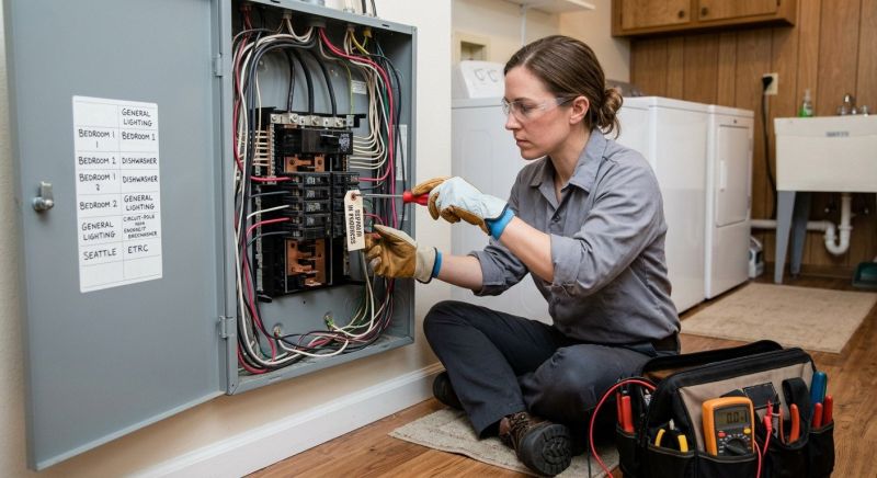 Circuit Breaker Wiring in Orem, UT