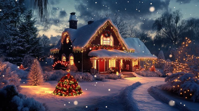 Holiday and Event Lighting Setup